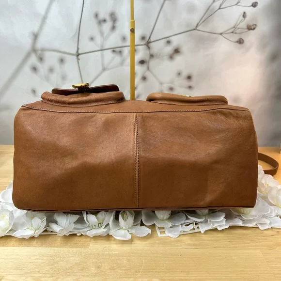 Cour Art Brazilian Leather shoulder and crossbody Tote Bag - Picture 5 of 13